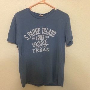 South padre island blue t-shirt medium